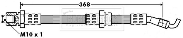 BORG & BECK Jarruletku BBH7401